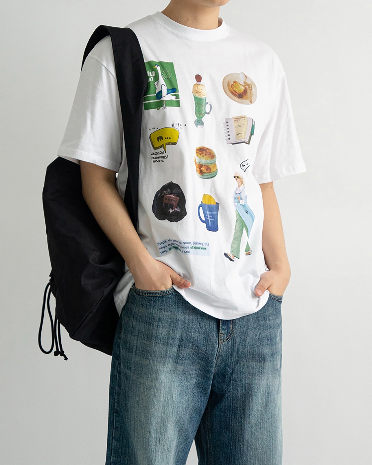 Shopper T-shirt (2C)