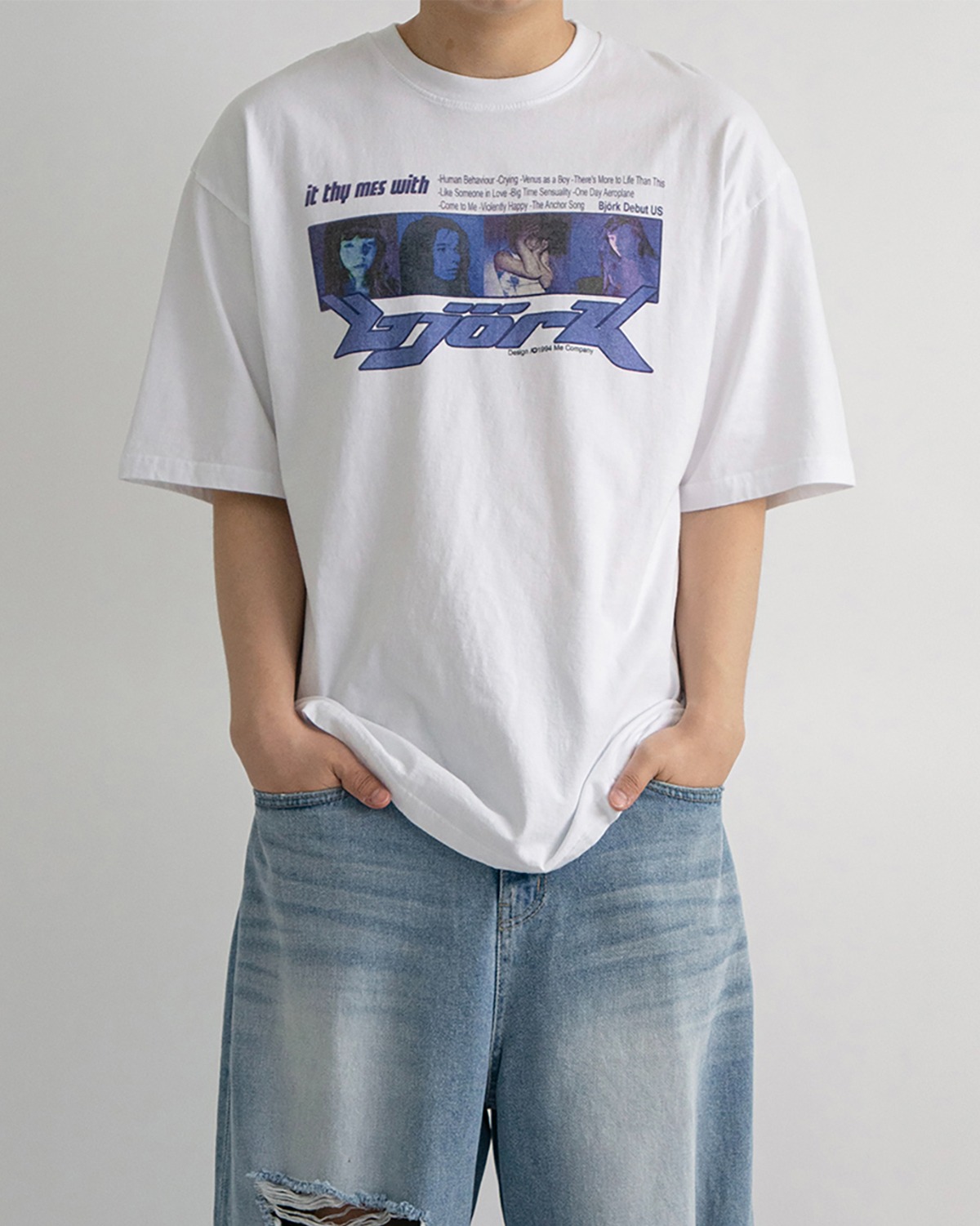 Retro bjork T-shirt (1C)