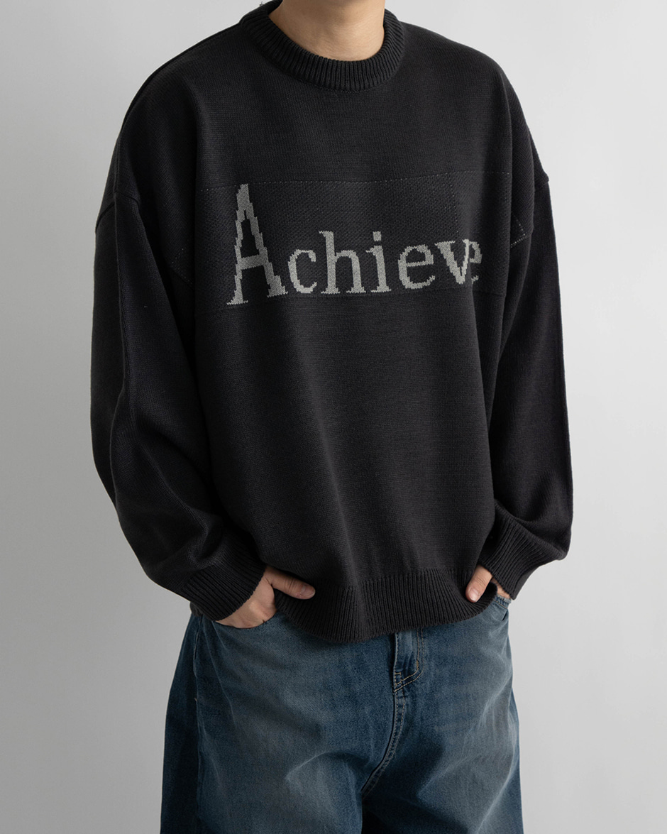 Archieve round over knit (4C)