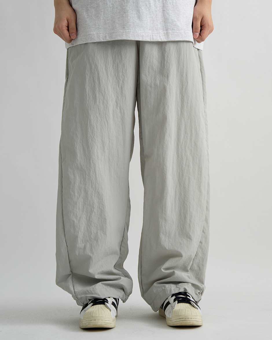 B daily side line nylon pants (4C)