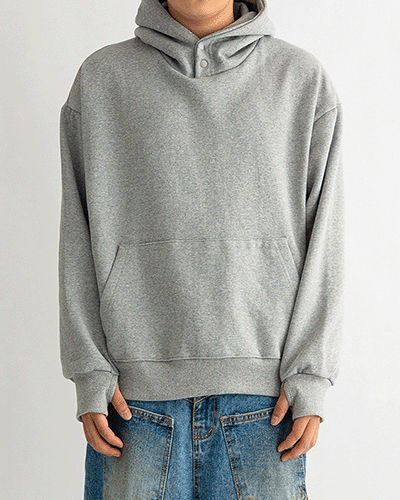 B snap warmer hoodie (3C)