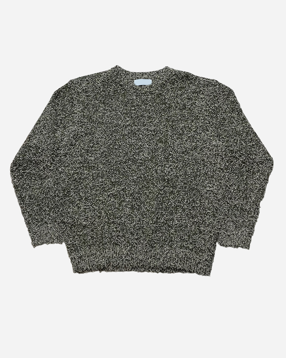 Mixed two-tone over knit (3C)