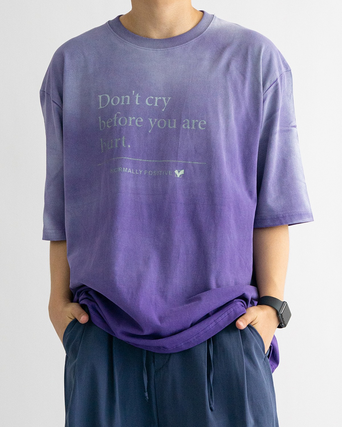 Positive washed T-shirt (4C)