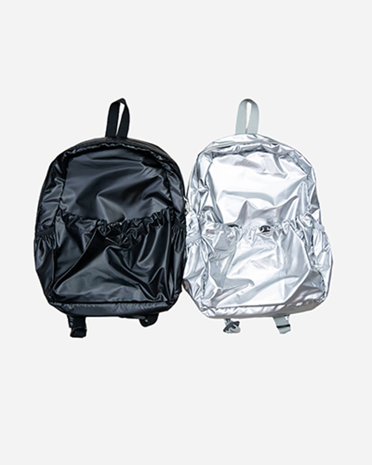 Glossy string backpack (2C)