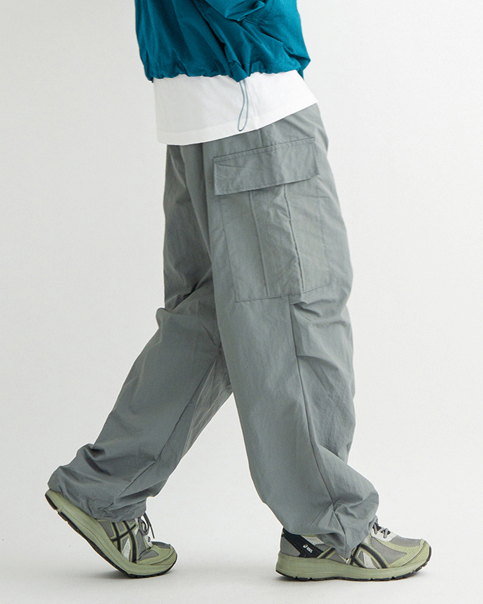 Rail tuck cargo pants (5C)